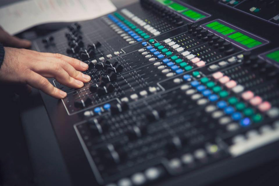 Allen and Heath GLD-112 operated by a TruCru Sound Engineer