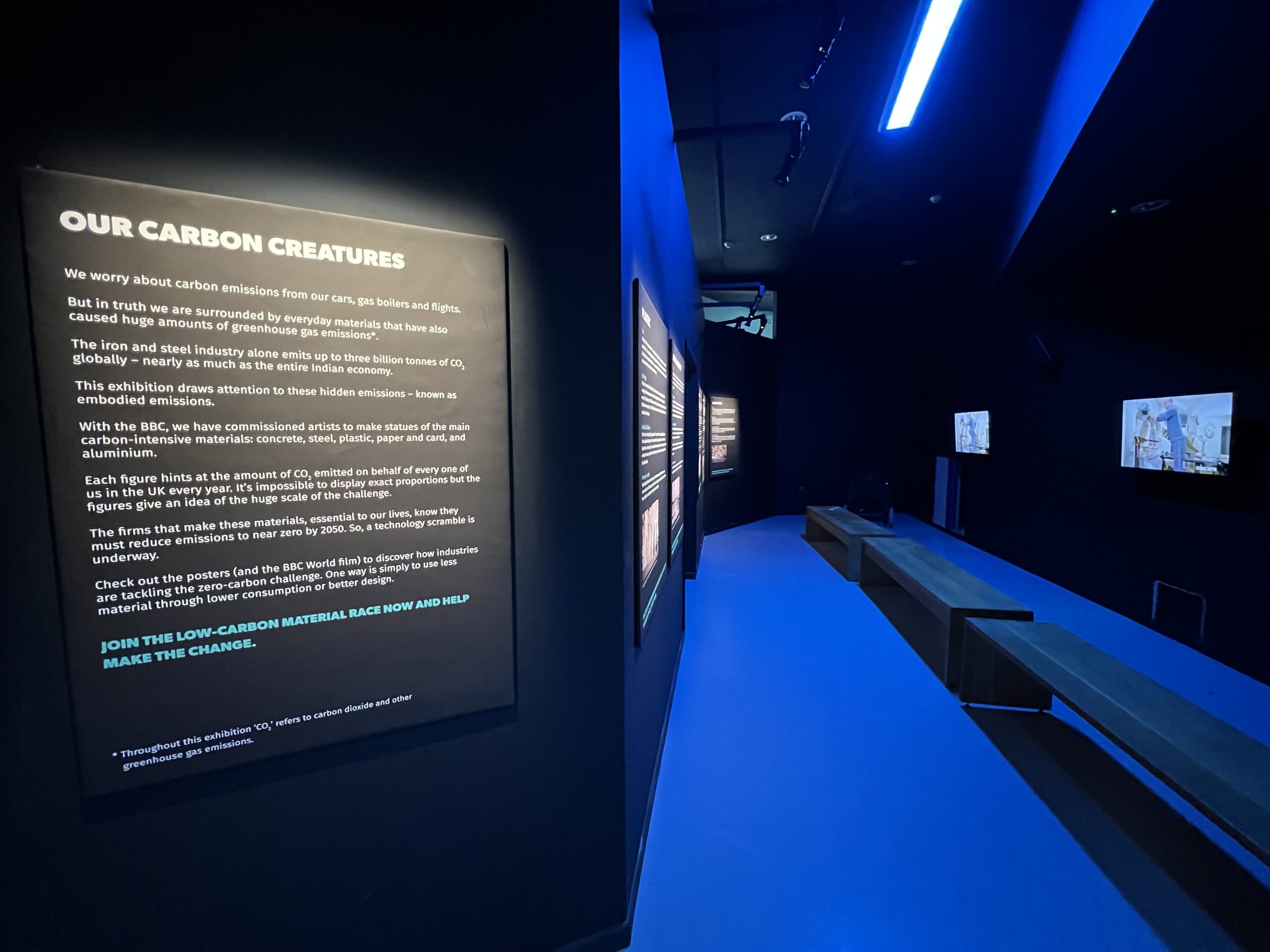 Audio-Visual and Lighting System installed for art installation at The Eden Project in Cornwall