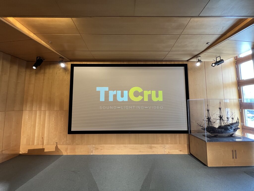 Image showing projector installation at National Maritime Museum Cornwall