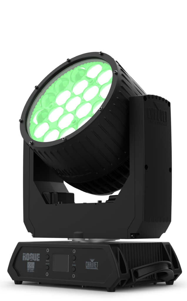 A photo of a Chauvet Outcast 2X Wash.