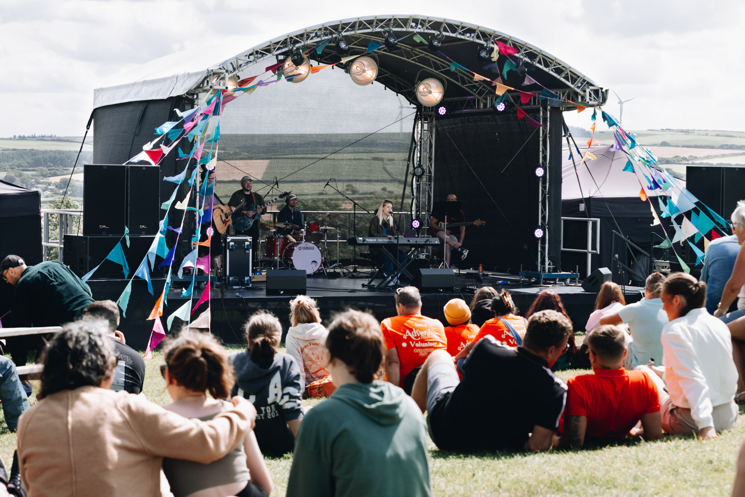 Milos MR1 provided for outdoor event